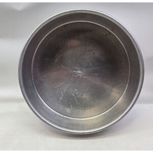 Magic Line 10x3 Round Aluminum Cake Pan Flared Lip Vintage L.A. C.A. 90037